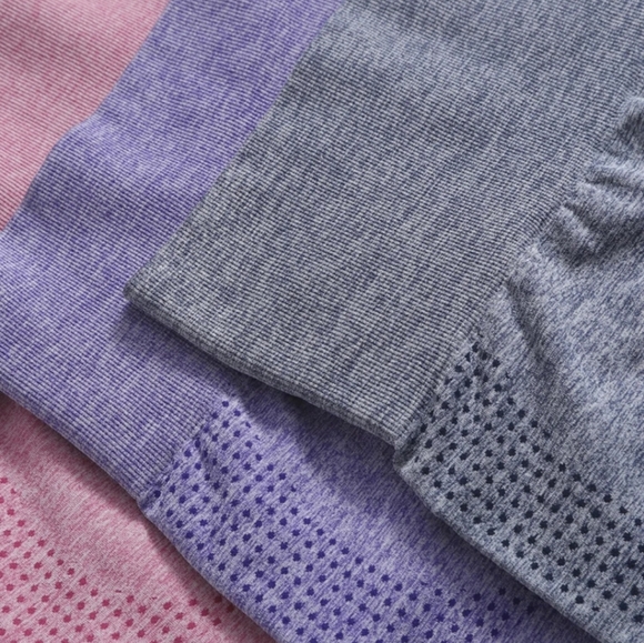 No Longer Avail NWT 2 Pack Seamless Yoga High Stretch Wide Band Waist Shorts - Picture 3 of 4